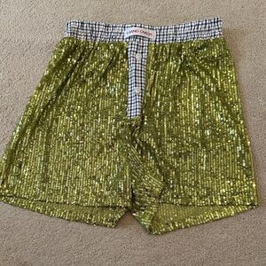 New Handover sequin shorts XS